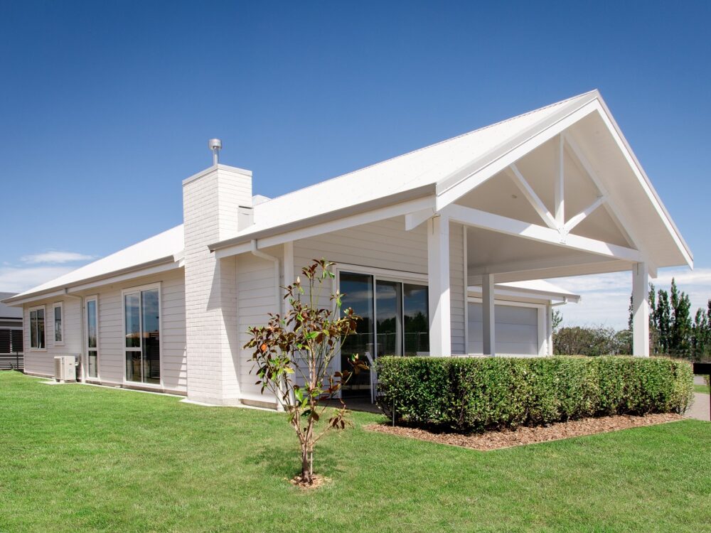 Image of weatherboard house