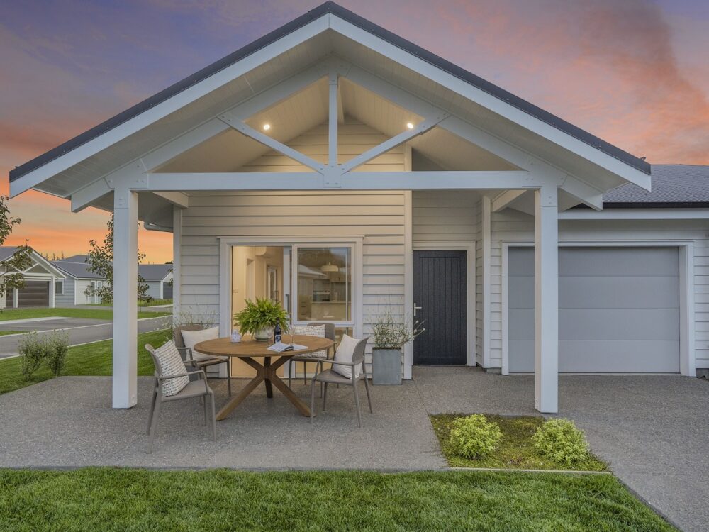 Exterior image of a weatherboard home