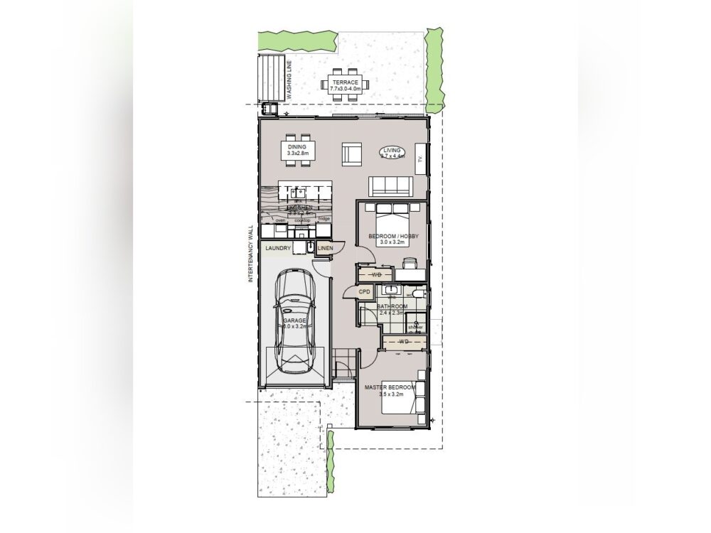 Plans of a house