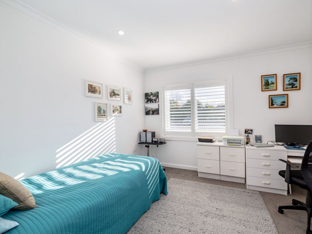 Retirement village villa bedroom