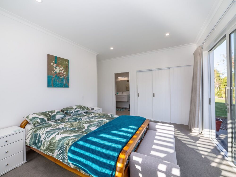 Retirement village villa bedroom